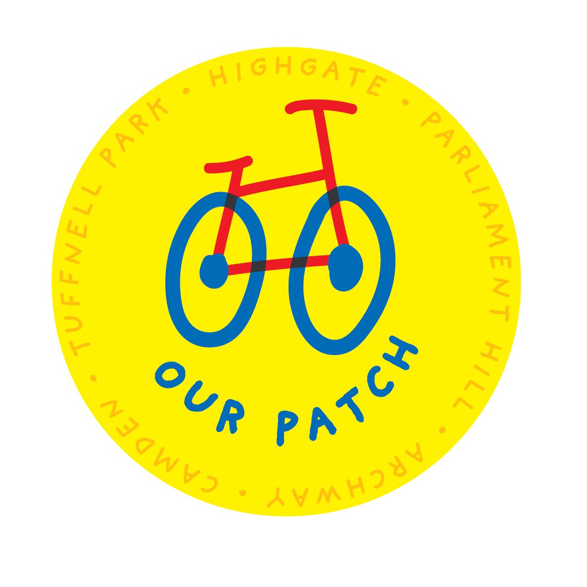 Our Patch ourpatch bike logo