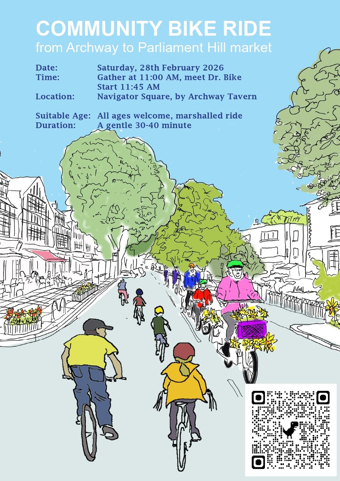 Daffodil Community Bike Ride community bike ride feb 2026